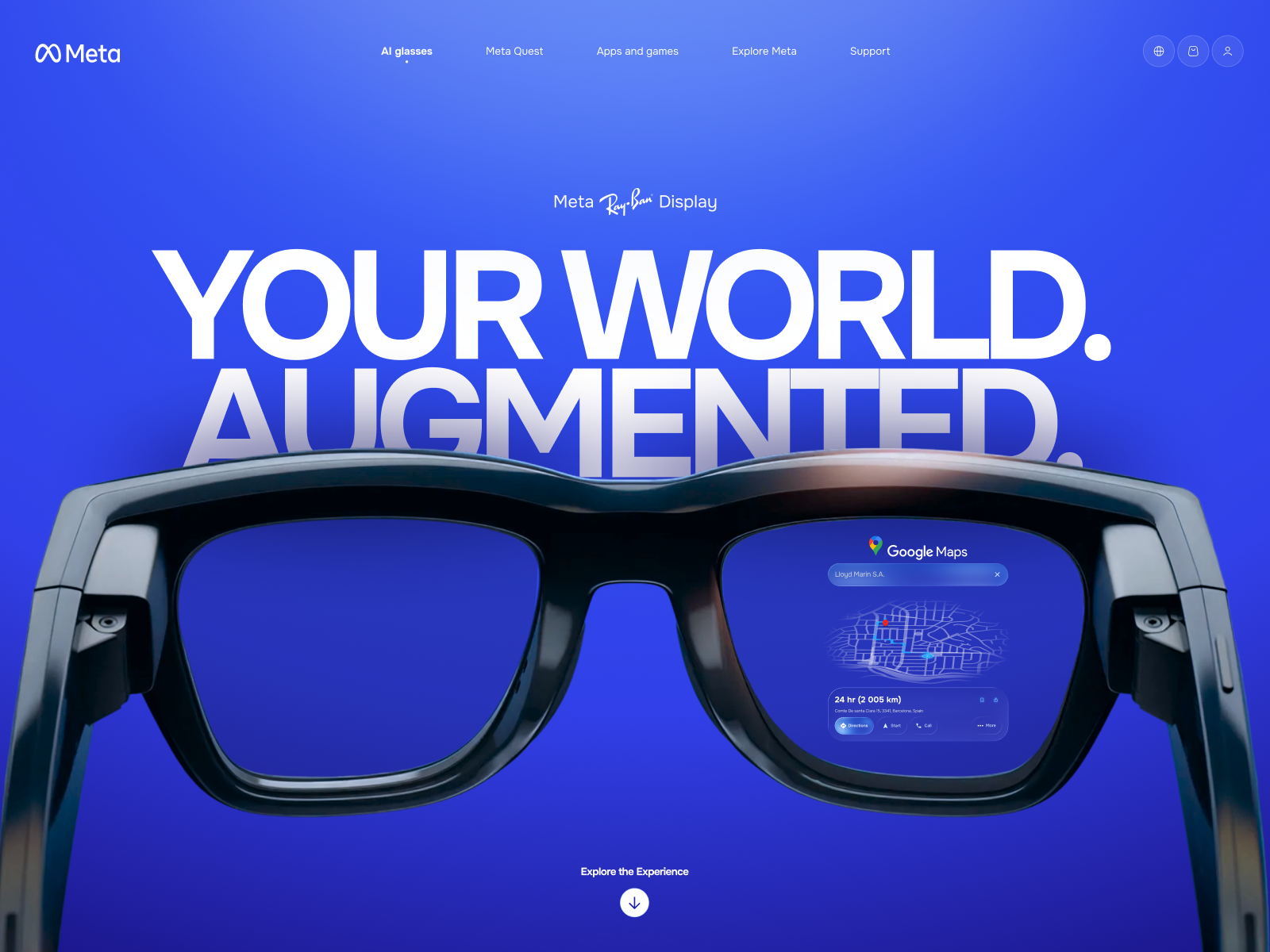 Your World Augmented - Maps HUD